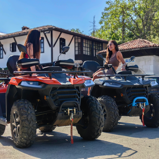 Опознайте Велико Търново на колела с "АТВ под наем за 4 часа край Велико Търново или Арбанаси" от Makaroon