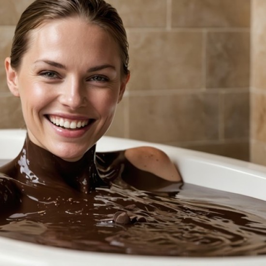 Подарете си луксозен шоколадов ритуал за тяло с вана от Makaroon