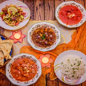 Гореща и екзотична Индия: петстепенно меню за двама Гореща и екзотична Индия: петстепенно меню за двама