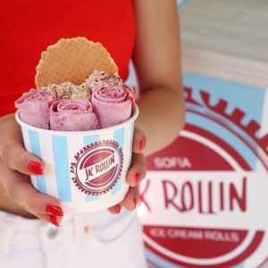 Тайландски сладолед на рулца и напитки за двама в JK Rollin в цялата страна 