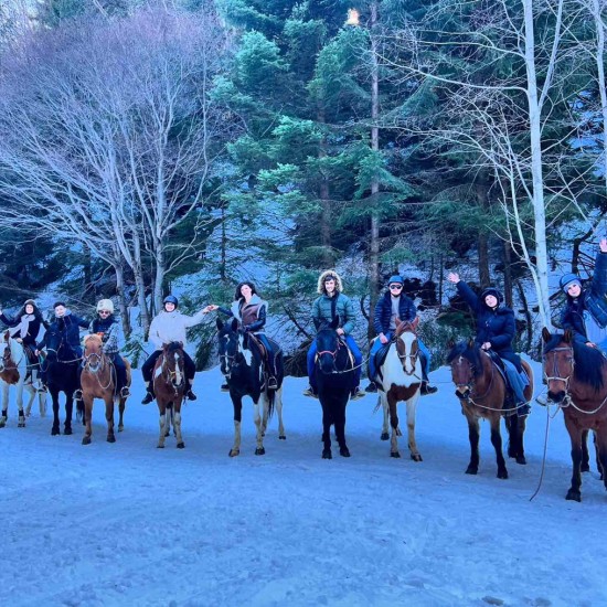 Романтична разходка с кон и обяд сред дивата природа на Боровец от Makaroon