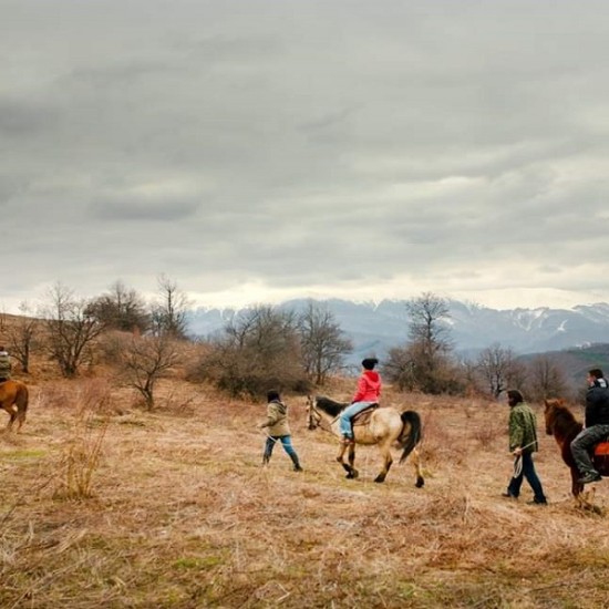 Двучасова конна езда в района на село Кърпачево от Макароон Двучасова конна езда в района на село Кърпачево от Макароон