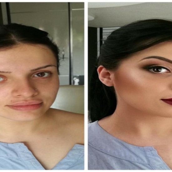 Пълна промяна: Професионален грим + мигли в Пловдив от Makaroon