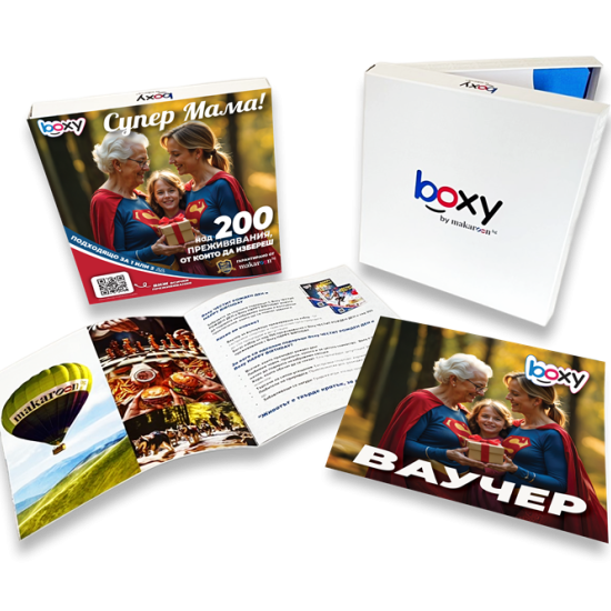 Boxy Супер Мама от Макароон Boxy Супер Мама от Макароон