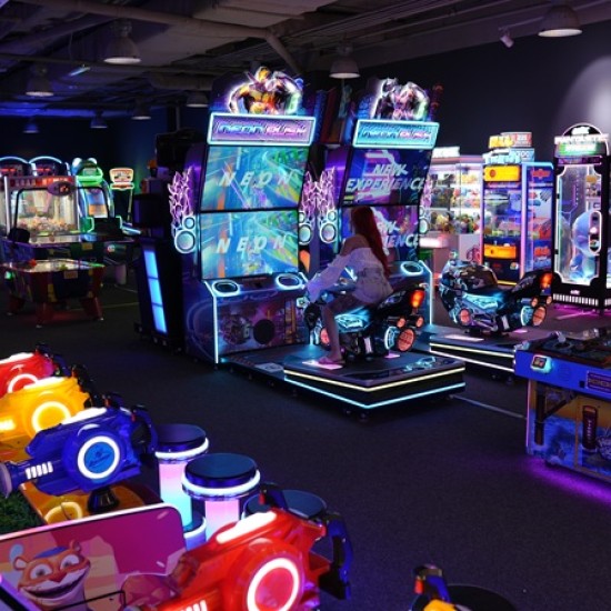 Играйте и се забавлявайте в центрове Mega fun - аркадни игри за всеки от Makaroon