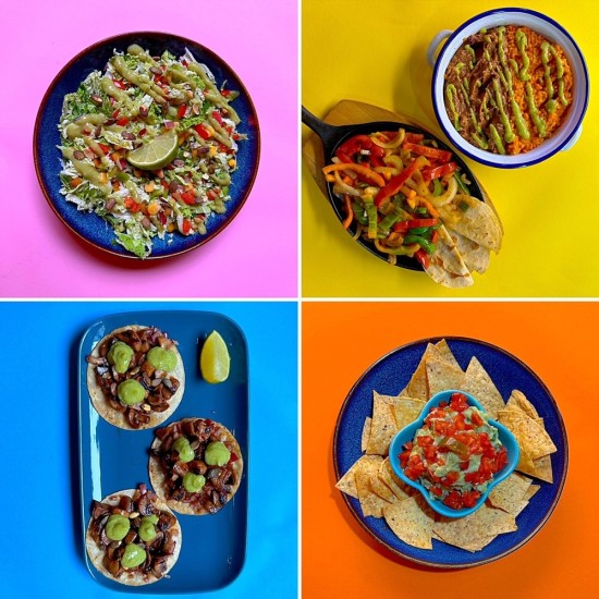 Топла храна и емоции с "Дегустация на четиристепенно меню "ВЕГАН" в Такотека" от Makaroon