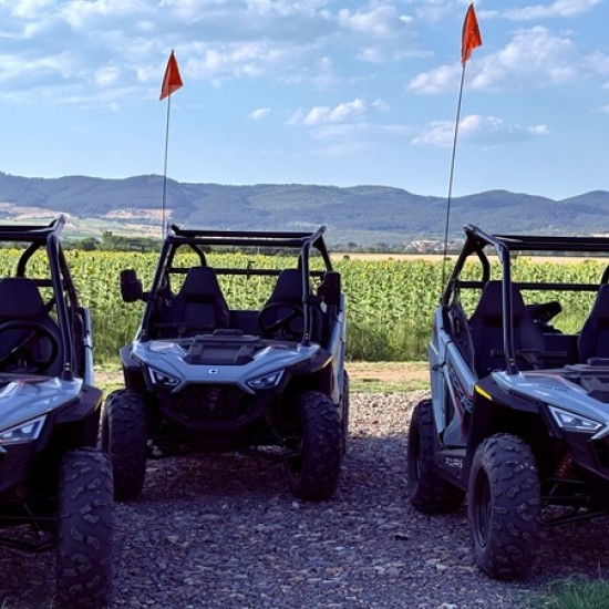 Adventure and unforgettable emotions for every child with buggy riding on a special track at OFF Road ACADEMY from Makaroon