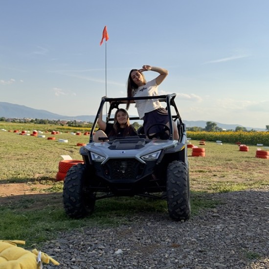Adventure and unforgettable emotions for every child with buggy riding on a special track at OFF Road ACADEMY from Makaroon