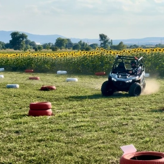 Adventure and unforgettable emotions for every child with buggy riding on a special track at OFF Road ACADEMY from Makaroon