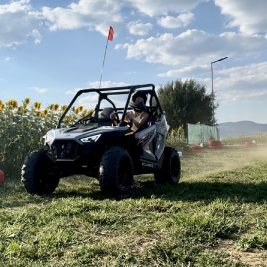 Adventure and unforgettable emotions for every child with buggy riding on a special track at OFF Road ACADEMY from Makaroon