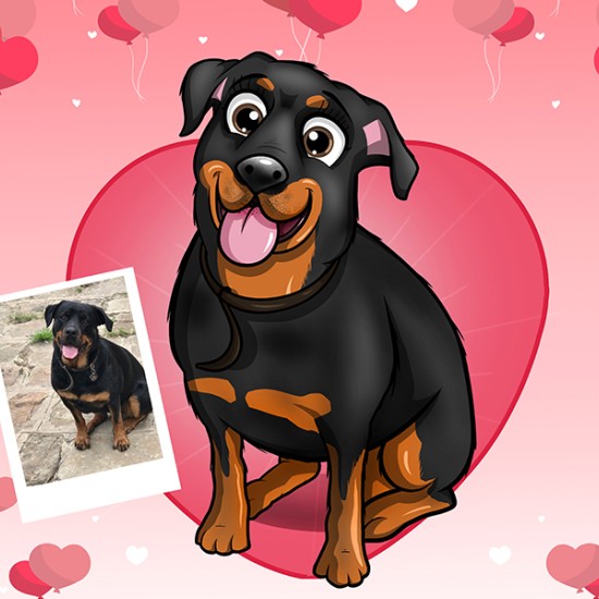 Unique gift - animated cartoon | Makaroon.bg 