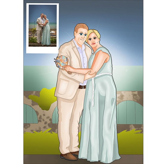 Unique gift - animated cartoon | Makaroon.bg 