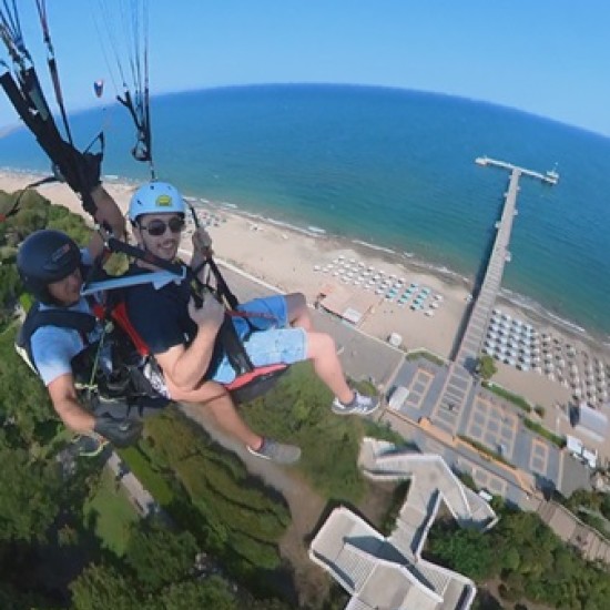 Полет с парапланер в Бургас от Makaroon.bg