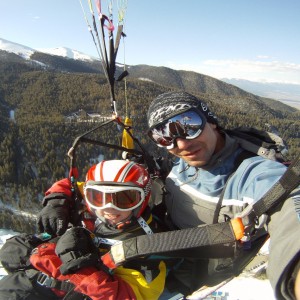 Панорамен полет с парапланер край Сопот