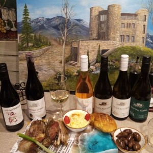 Романтична атмосфера с Дегустация на вино + рисуване за двама в Пловдив