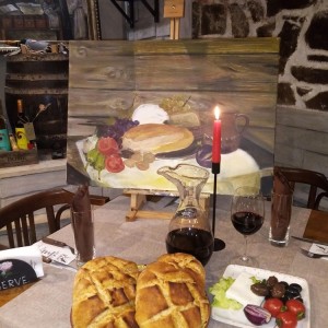 Романтична атмосфера с Дегустация на вино + рисуване за двама в Пловдив Романтична атмосфера с Дегустация на вино + рисуване за двама в Пловдив