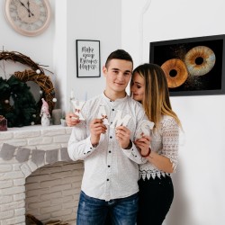 Превърнете вашите очи в уникална картина с ирисова фотография в Пловдив  - заснемане на два ириса