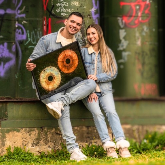 Превърнете вашите очи в уникална картина с ирисова фотография  в София от Makaroon