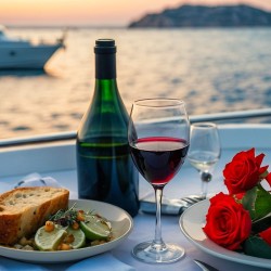 Романтична вечеря за двама и нощувка на яхта във Варна – незабравима емоция!