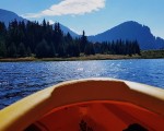 By canoe-kayak in the picturesque nature of the Smolyan Lakes from Makaroon