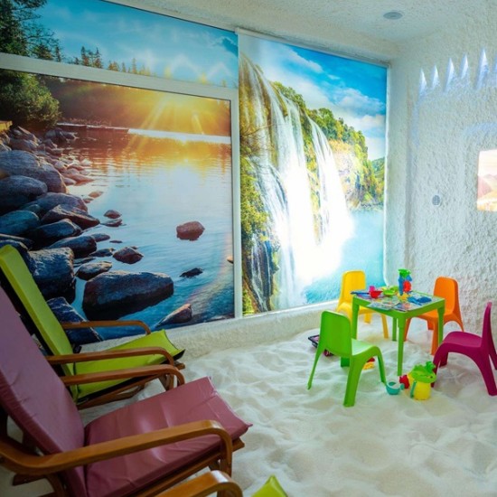 Съчетайте полезното с приятното с Посещение за двама на солна стая от Makaroon Съчетайте полезното с приятното с Посещение за двама на солна стая от Makaroon