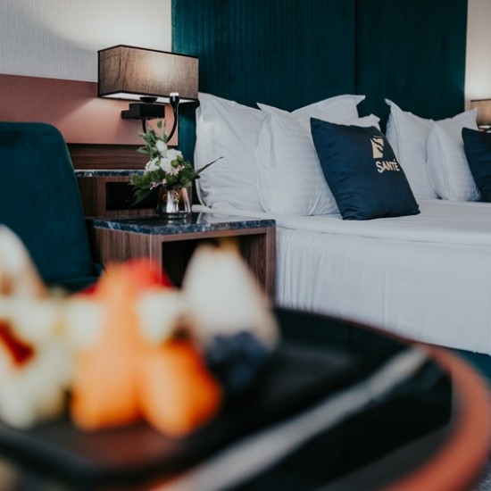 Луксозно бягство сред природата с Две нощувки със закуски и вечери за двама в Spa Hotel Santè, Велинград от Makaroon