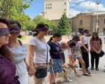 Treat yourself to new sensations with a blindfolded walk through the center of Sofia from Makaroon
