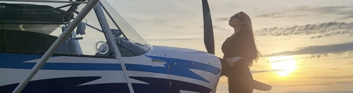 How to become a pilot: Pilot lesson to Sofia