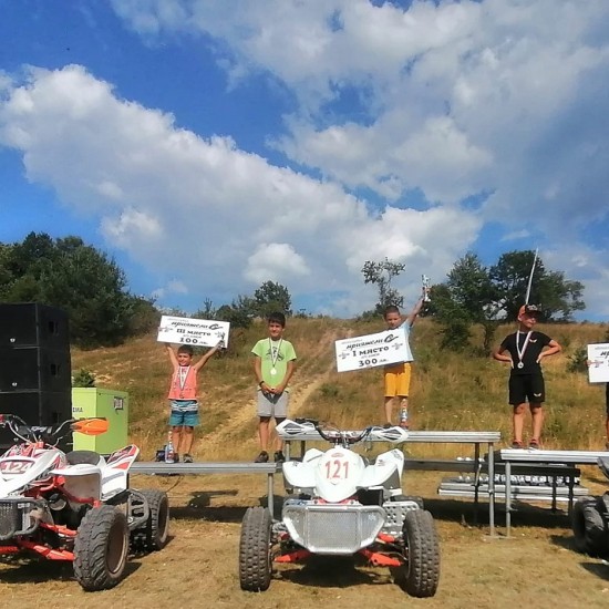 Ride with a mini-model ATV near Plovdiv - children love adventures too from Makaroon