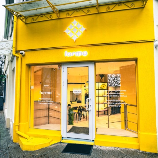 Create in a broken way with an Art Workshop for making decorations from concrete and microcement from Makaroon