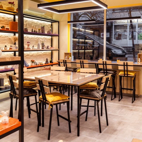 Create in a broken way with an Art Workshop for making decorations from concrete and microcement from Makaroon