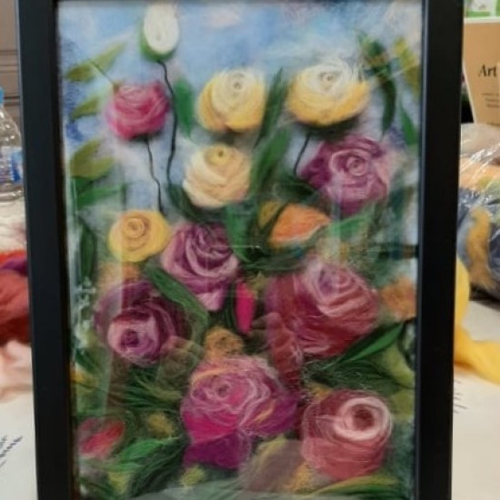 Креативен подарък в Арт работилница за изработка на картина от вълна от Makaroon