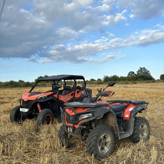 Опознайте природата на морската столица с "Тур с UTV CF Moto 1000cc за един" край Варна от Makaroon