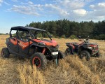 Опознайте природата на морската столица с "Тур с UTV CF Moto 1000cc за един" край Варна от Makaroon