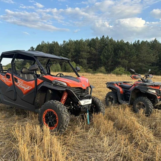 Опознайте природата на морската столица с "Тур с UTV CF Moto 1000cc за един" край Варна от Makaroon