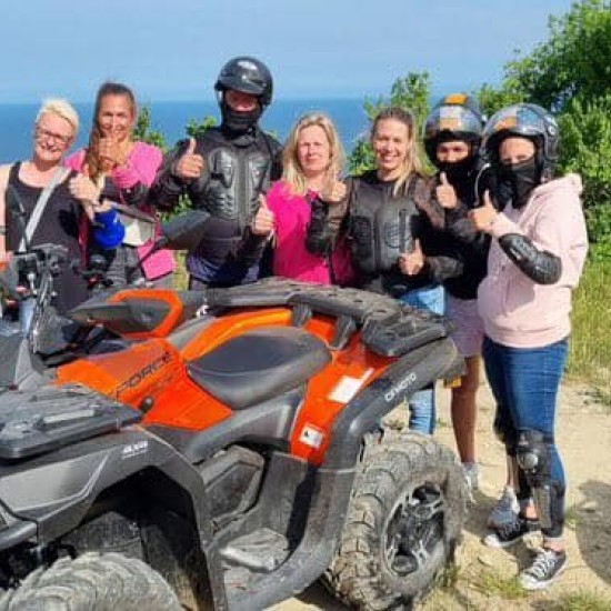 Разходка с АТВ около Варна - Зл. пясъци от Макароон