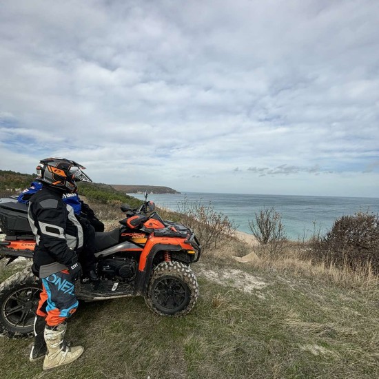 Разходка с АТВ около Варна - Зл. пясъци от Макароон