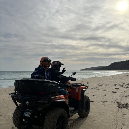 Разходка с АТВ и стрелба около Варна - Зл. пясъци от Макароон