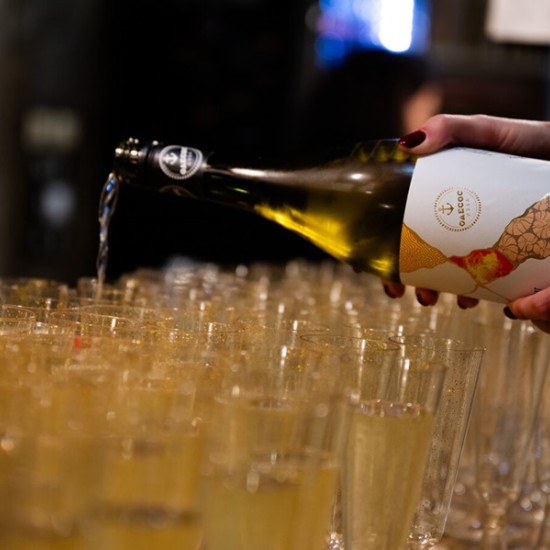 Море от вино с "Дегустация на 3 сезонни вина за двама в Изба Одесос, Варна" от Makaroon