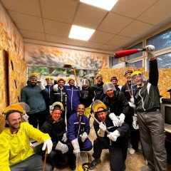 Defeat stress in a rage room in Varna