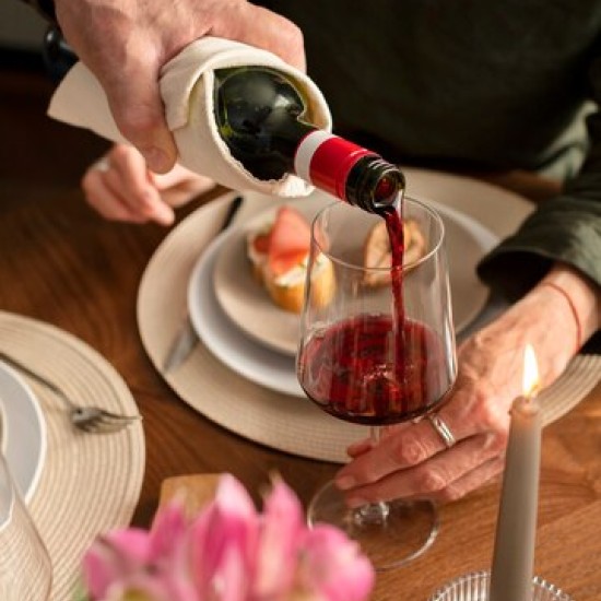 Романтична вечеря с Паста и вино за двама в Raffy Bar and Gelato от Makaroon