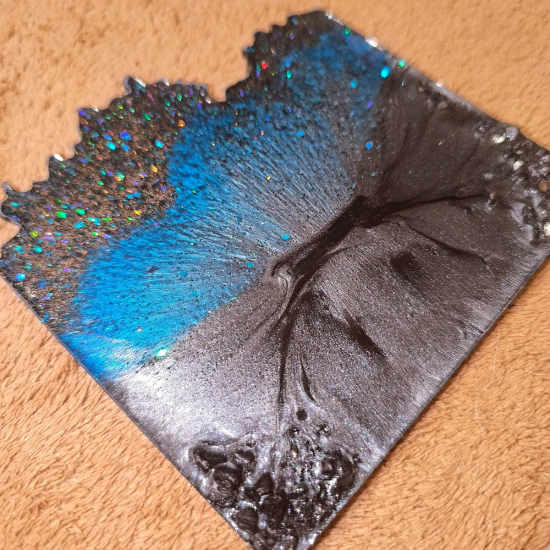 Творческа работилница: създай собствени подложки за чаши от епоксидна смола за двама  от Макароон