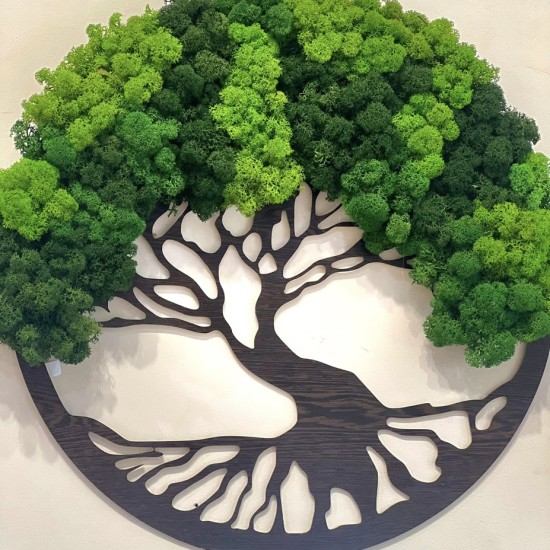 Изкуство и природа с Арт работилница за скандинавски мъх в София или Варна от Makaroon