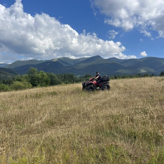 Потопете се в магията на Рила планина с доза адреналин с 1 час АТВ приключение за двама на едно АТВ край с. Бели Искър от Makaroon