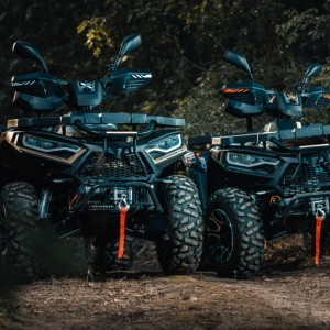 Направете си разходка със свободен маршрут с 1 час наем на АТВ за двама на едно АТВ в Бургас