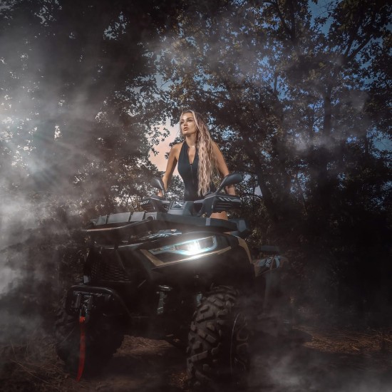 Свободна и приятни емоции с Приключение на четири колела по Ваш маршрут с 1 час наем на АТВ в Бургас от Makaroon