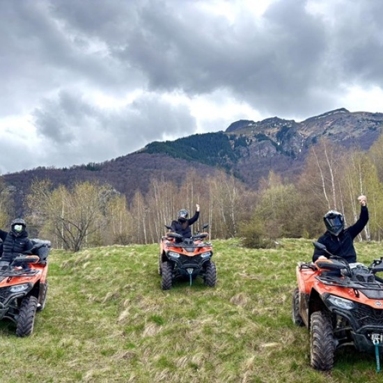 Офроуд из планината с красиви гледки и адреналин с 1 час АТВ тур около с. Копиловци, Монтана от Makaroon