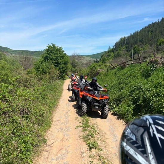 Офроуд из планината с красиви гледки и адреналин с 1 час АТВ тур около с. Копиловци, Монтана от Makaroon