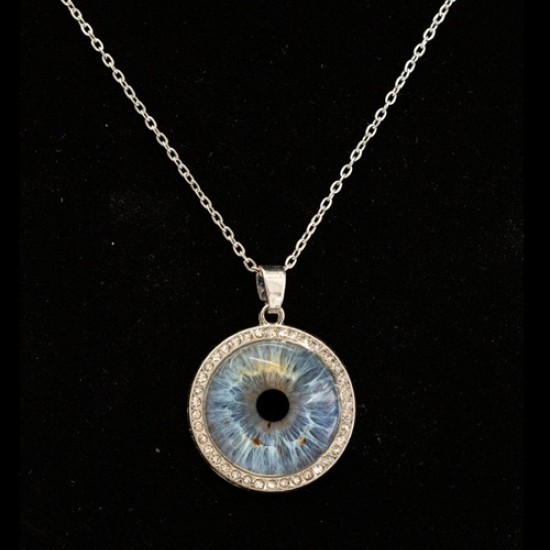 Сдобийте се с едно необикновено бижу - Ирисово колие с Вашите очи от Makaroon