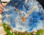 Създайте свое собствено парченце море с Работилница за изработка на морски часовник от епоксидна смола от Makaroon